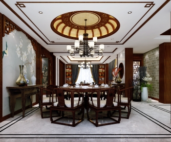 Chinese Style Dining Room-ID:339147094