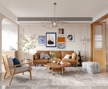 Nordic Style A Living Room-ID:671488057