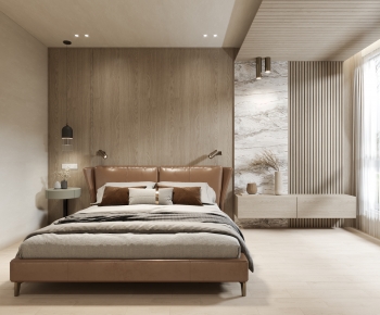 Wabi-sabi Style Bedroom-ID:789964917