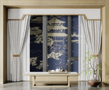 New Chinese Style The Curtain-ID:485636006