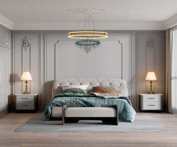 French Style Bedroom-ID:667721996