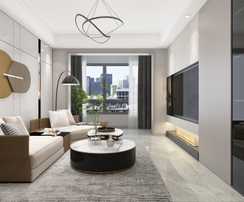 Modern A Living Room-ID:176204928