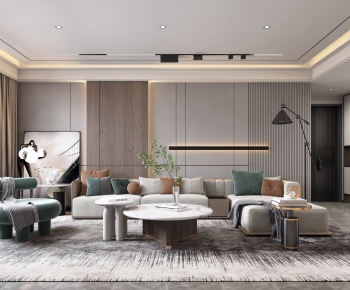 Modern A Living Room-ID:289864066