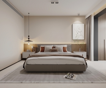 Wabi-sabi Style Bedroom-ID:477797033