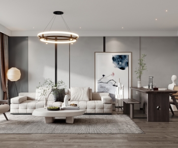 Modern A Living Room-ID:299123054