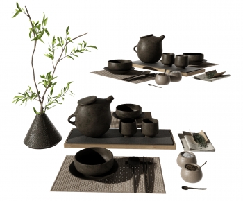 New Chinese Style Tea Set-ID:735824111
