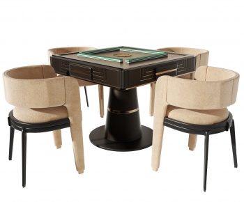 American Style Mahjong Tables And Chairs-ID:824681041