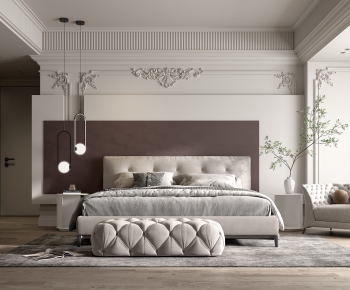 French Style Bedroom-ID:116713052