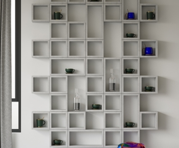 Modern Decorative Cabinet-ID:669548035