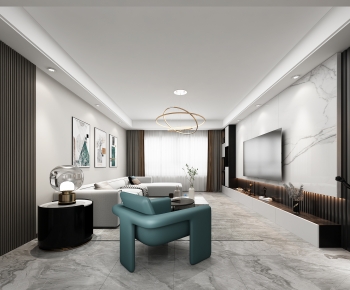 Modern A Living Room-ID:680293084
