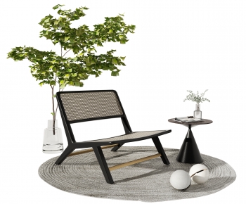 Wabi-sabi Style Lounge Chair-ID:630234006