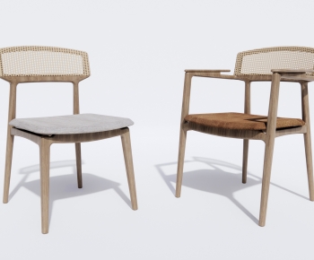 Wabi-sabi Style Single Chair-ID:658902886