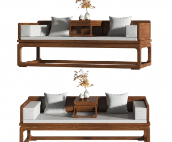 New Chinese Style A Sofa For Two-ID:809819949