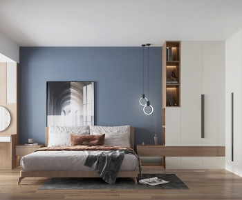Modern Nordic Style Bedroom-ID:106024032