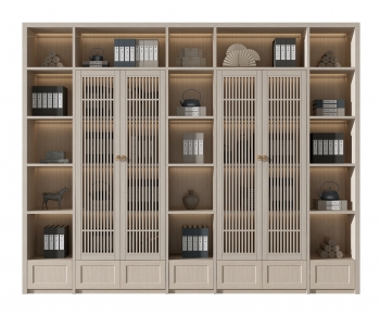 New Chinese Style Bookcase-ID:499176986