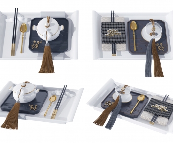 New Chinese Style Cutlery/tea Set-ID:279679326