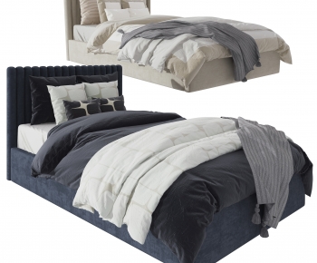 Modern Single Bed-ID:886284112