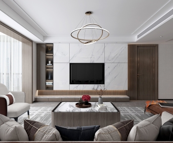 Modern A Living Room-ID:887976887