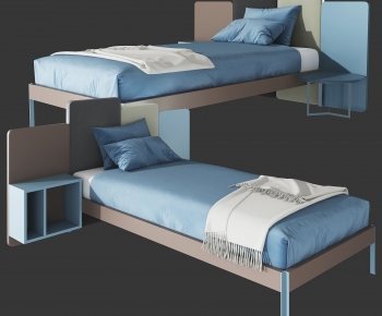 Modern Single Bed-ID:336977015