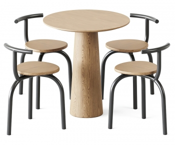 Nordic Style Leisure Table And Chair-ID:280944113