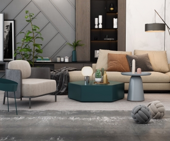 Modern Sofa Combination-ID:945600997