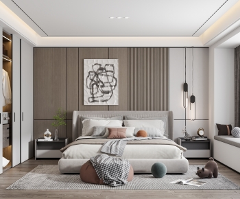 Modern Bedroom-ID:643246895