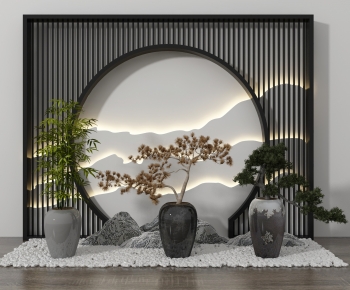 New Chinese Style Garden-ID:800390216