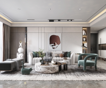 Modern A Living Room-ID:239918957