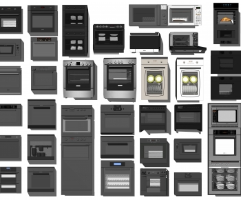 现代微波炉 烤箱 洗碗机组合-ID:899203061