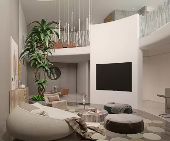 Modern A Living Room-ID:408386952