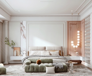 Simple European Style Bedroom-ID:813508991