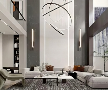 Modern A Living Room-ID:155087955