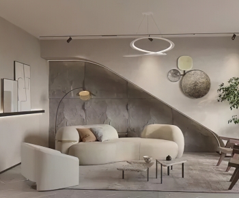 Wabi-sabi Style A Living Room-ID:771492009