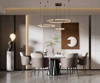 Modern Dining Room-ID:661190998