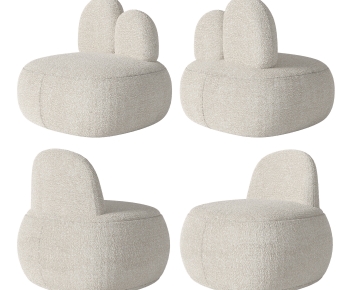 Modern Wabi-sabi Style Single Sofa-ID:598840782