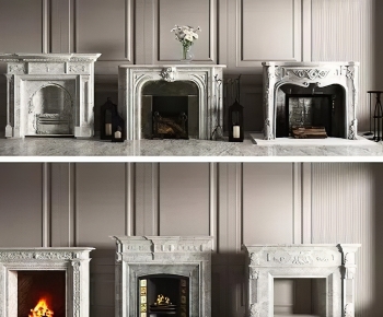 European Style Fireplace-ID:365062956