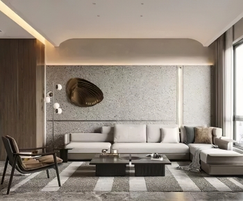 Modern A Living Room-ID:899820099