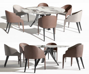 Modern Dining Table And Chairs-ID:659646995