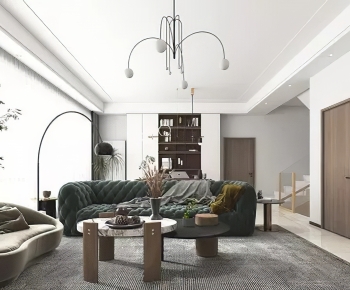 Modern A Living Room-ID:116149901