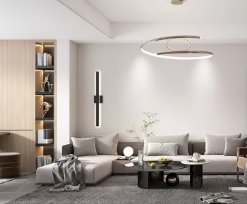 Modern A Living Room-ID:476244932