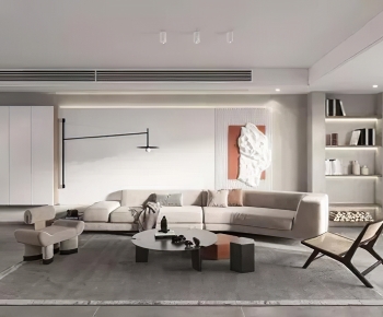 Modern A Living Room-ID:912300118