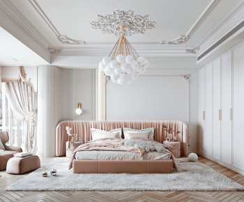 French Style Girl's Room Daughter's Room-ID:635910991