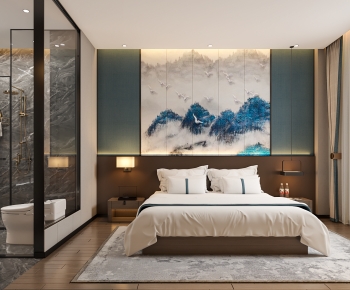 New Chinese Style Guest Room-ID:826972013