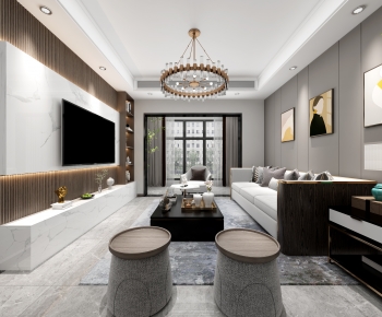 Modern A Living Room-ID:820009954