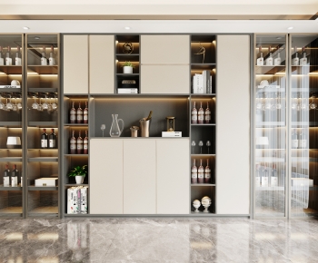 Modern Wine Cabinet-ID:384898903