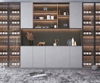 Modern Wine Cabinet-ID:242111929