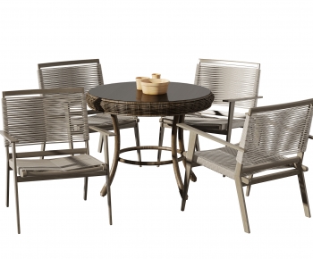 New Chinese Style Leisure Table And Chair-ID:743280894