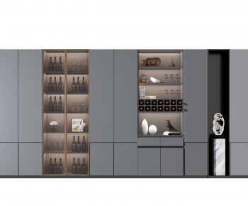 Modern Wine Cabinet-ID:488410096