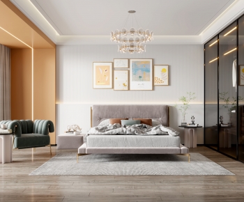 Nordic Style Bedroom-ID:348229896