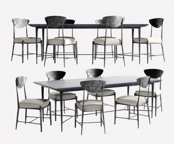 Modern Dining Table And Chairs-ID:757031924